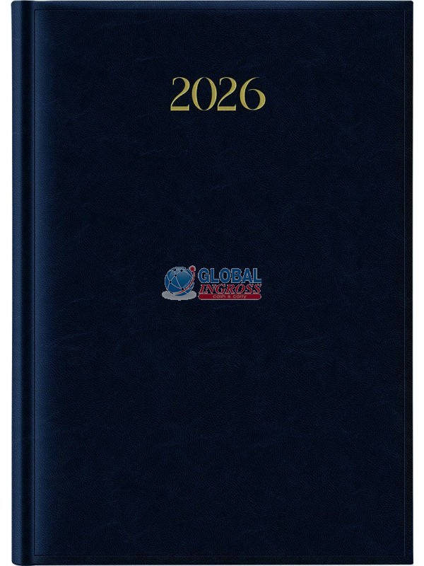 AGENDA 2026 A4 MADRID BLU GIORNALIERA