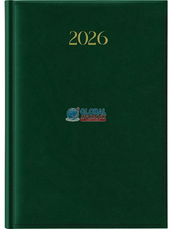 AGENDA 2026 A4 MADRID VERDE GIORNALIERA