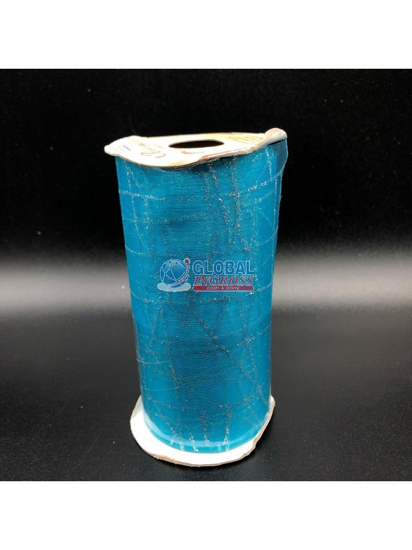 ROTOLO ORGANZA CEL/ARG GLITTER