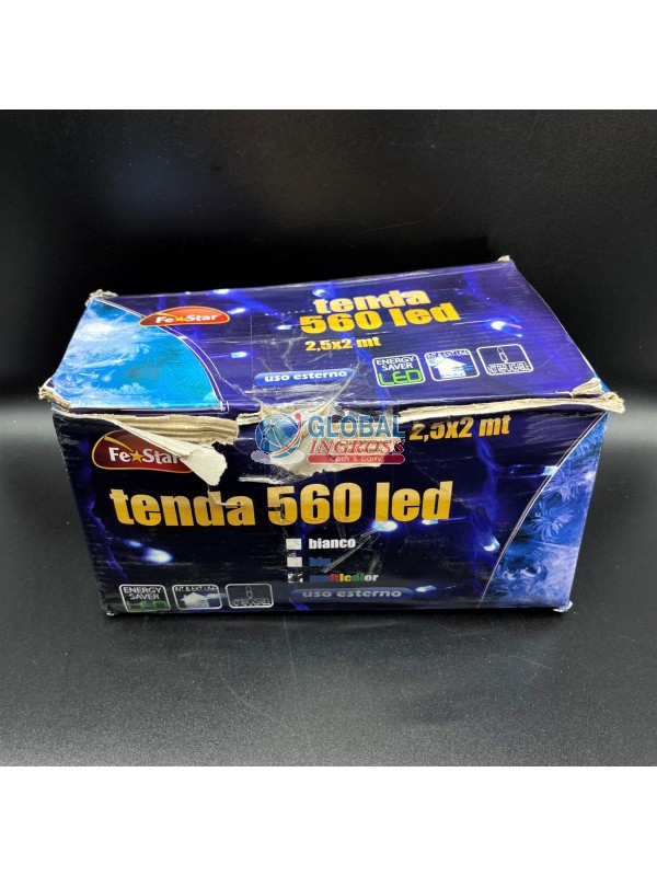 TENDA 560 LED MULTICOLOR 2,5x2mt