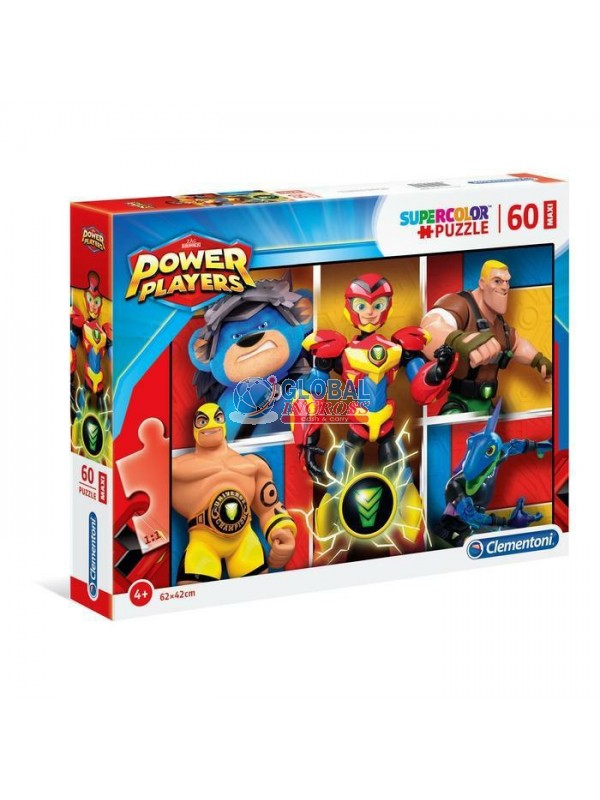 PUZZLE MAXI 60 POWER PLAYERS.