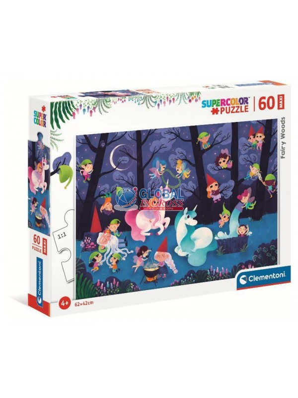 PUZZLE MAXI 60 FAIRY WOOD.