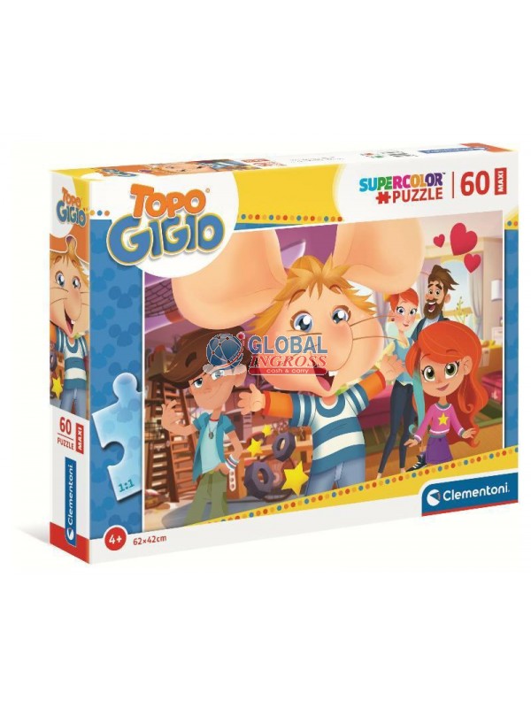 PUZZLE MAXI 60 TOPO GIGIO.