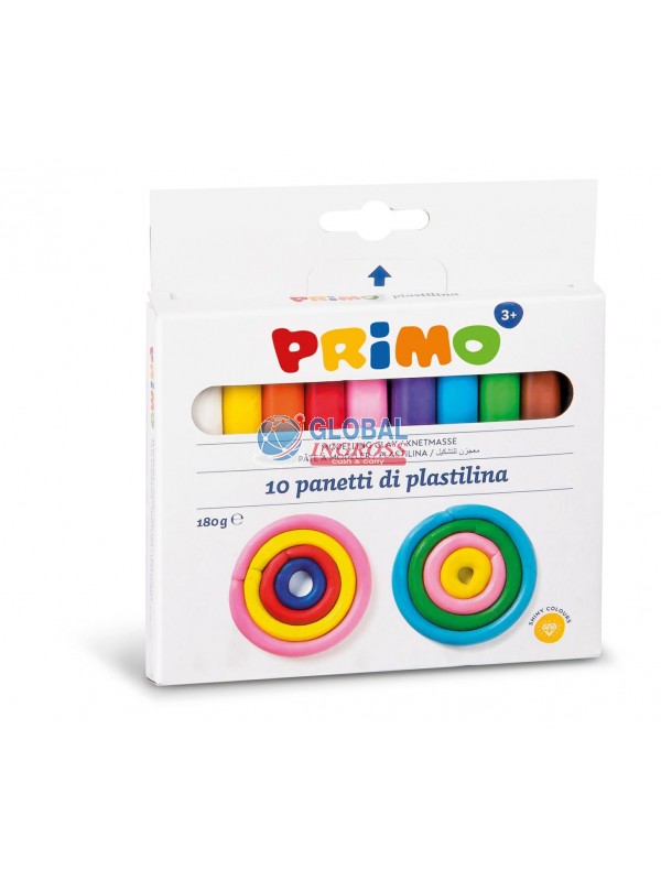 PLASTILINA 10 BARRETTE