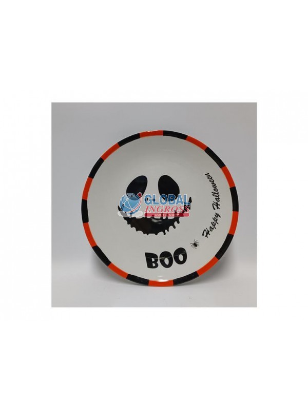 PIATTO HALLOWEEN CERAMICA 26cm