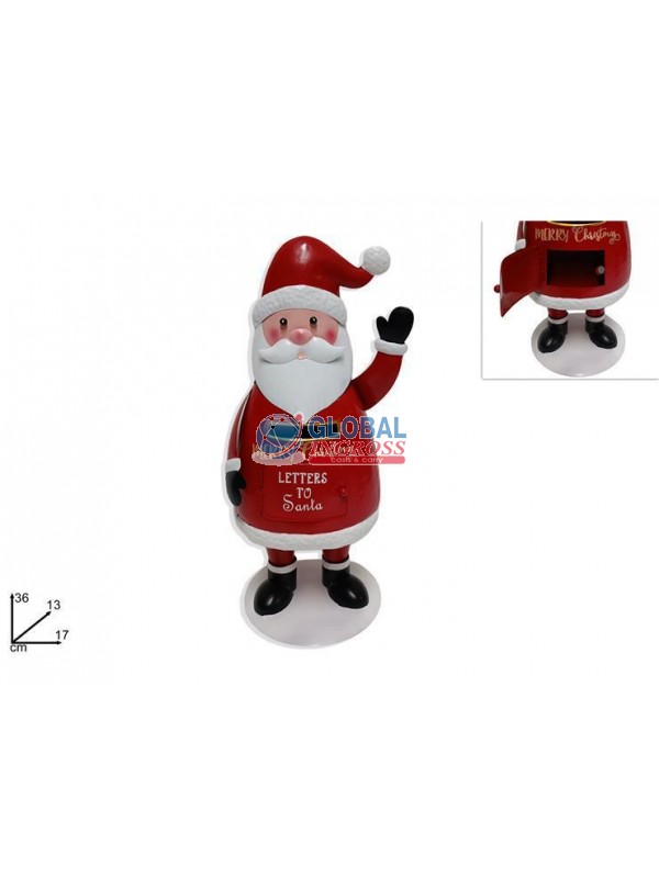 BABBO NATALE LATTA SALVADANAIO