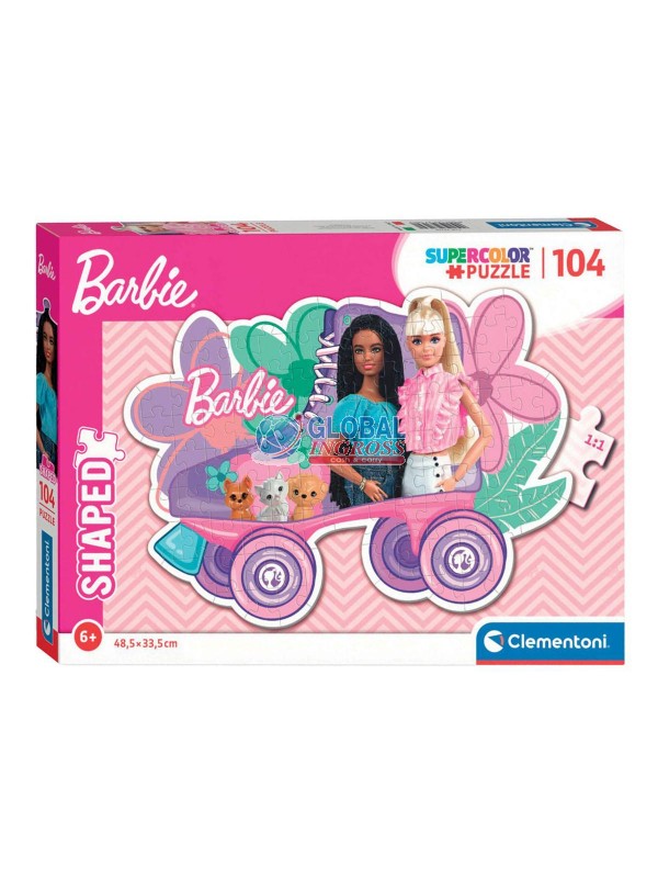 PUZZLE 104 BARBIE SHAPED