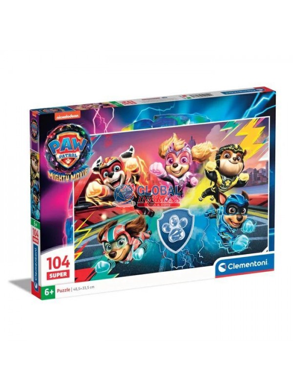 PUZZLE 104 PAW PATROL TH MIGHTY MOVIE