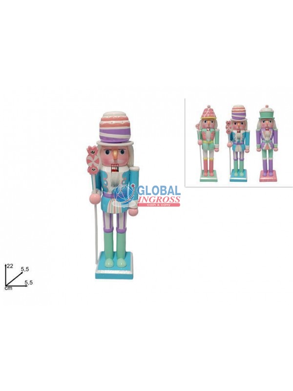 SOLDATINO SCHIACCIANOCICAKE DESIGN 22cm COL.ASS.