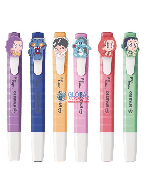 STABILO K-POP SWING COOL COLORI ASSORTITI DEMON HUNTERS