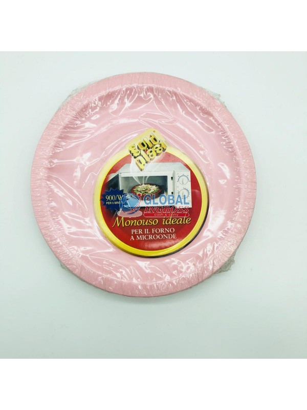 PIATTINI DESSERT ROSA 10PZ.