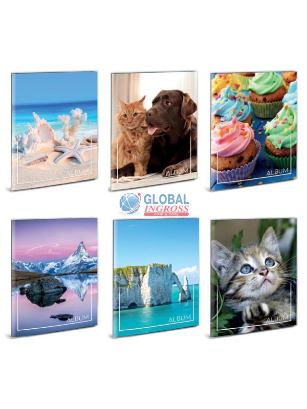 ALBUM FOTO A4 80 foto DA 13x19 ASS.