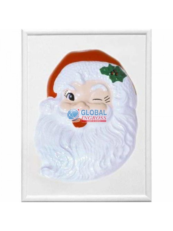 FORMA A RILIEVO 29x38 BABBO NATALE