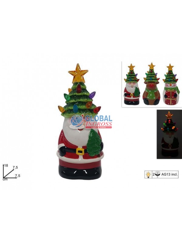 SOGGETTI NATALE C/LUCINE