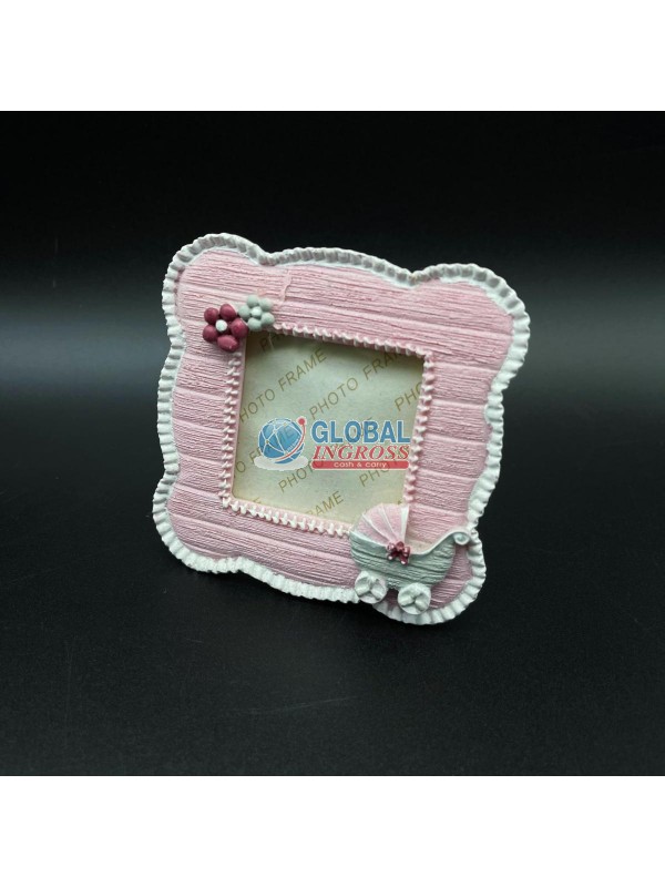 PORTAFOTO BABY ROSA 5x5