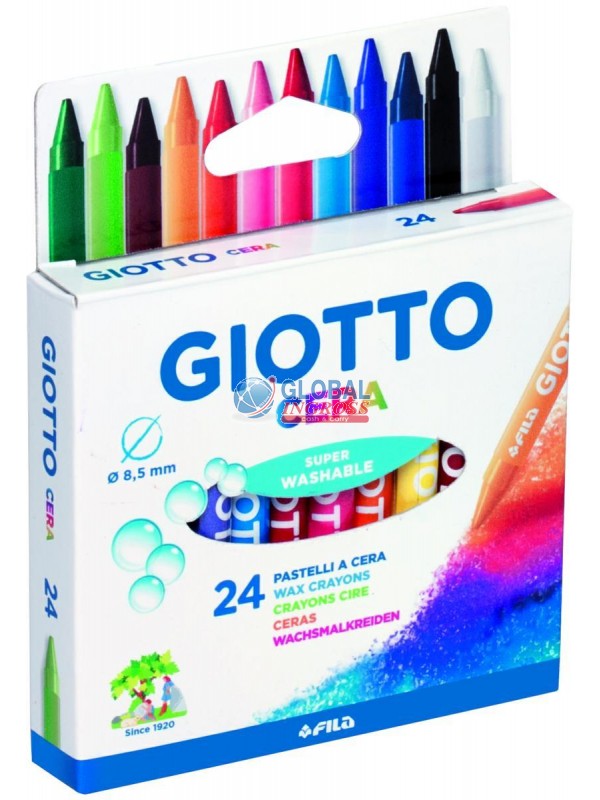 GIOTTO CERA 24 COLORI