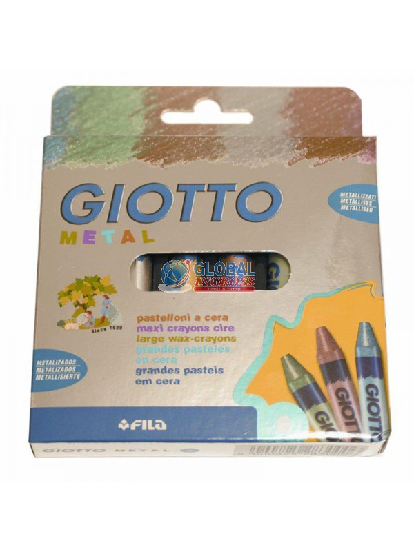 PASTELLI GIOTTO METAL CERA DA 6.