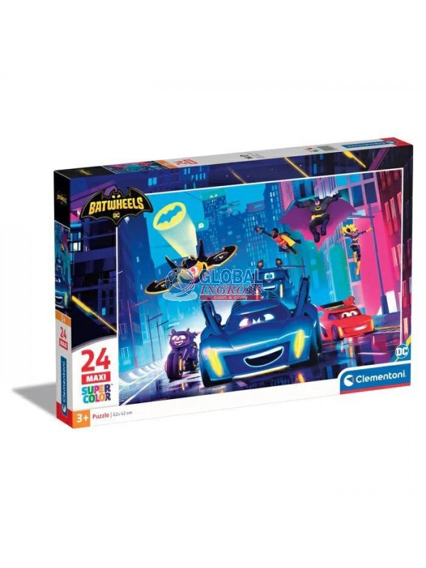 PUZZLE MAXI 24 BATWHEELS