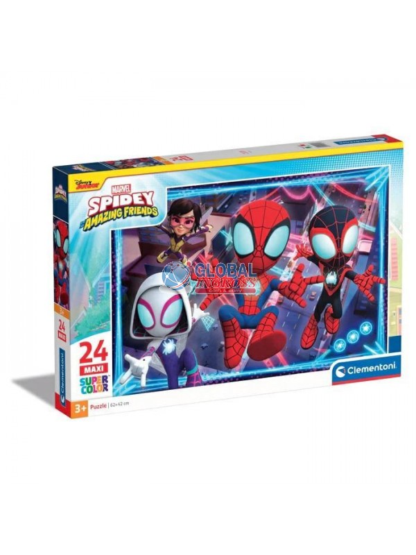 PUZZLE MAXI 24 SPIDEY &FRIENDS