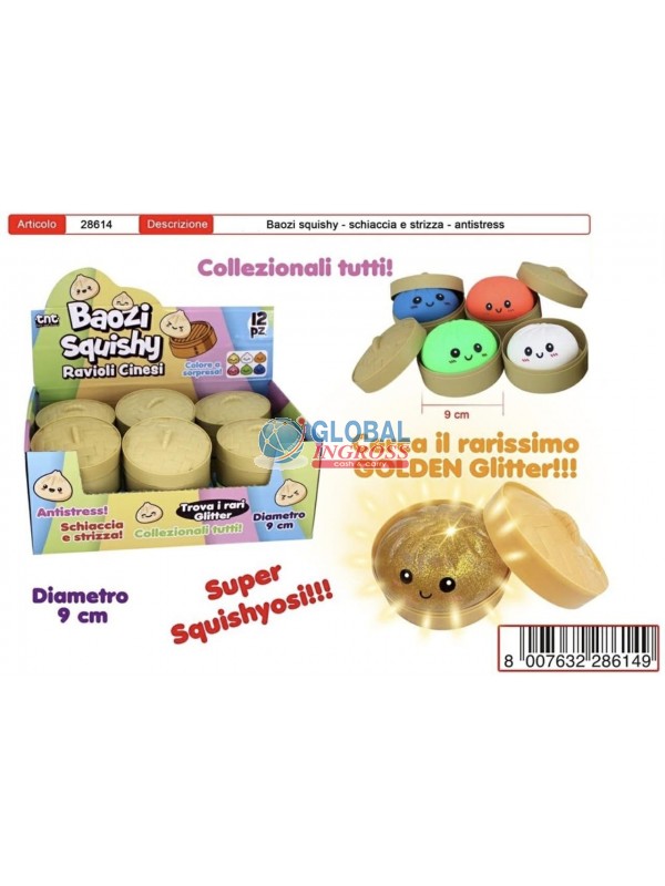 BAOZI 9cm SQUISHY - RAVIOLO CINESE