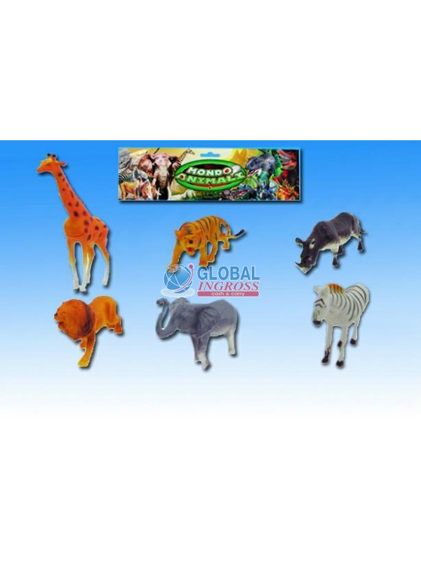 ANIMALI FORESTA 6pz IN BUSTA