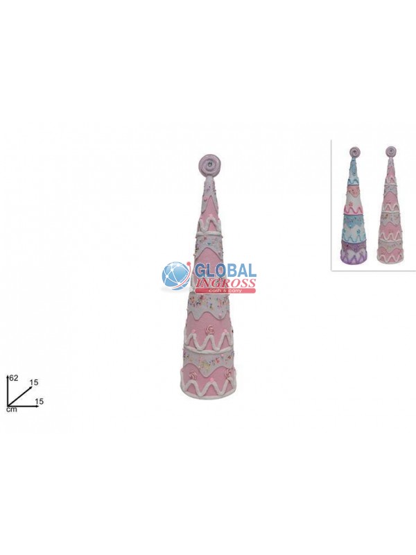 ALBERO DECORO CAKE DESIGN 62cm ASS.