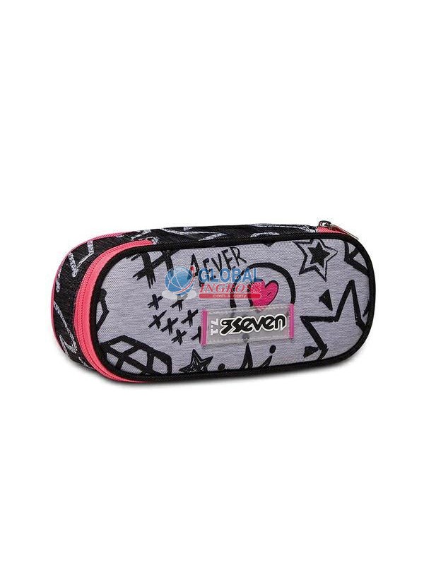 BUSTINA SEVEN OVALE ZIPPER GLAMY -