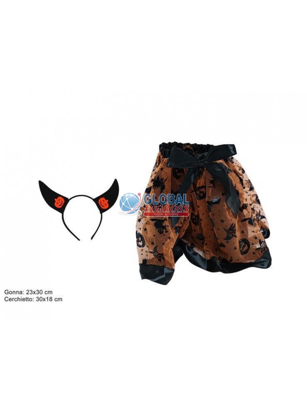 SET GONNELLINO E FIOCCOHALLOWEEN