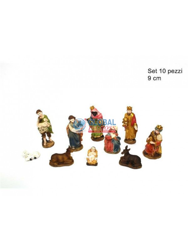 NATIVITA' 10pz 9cm