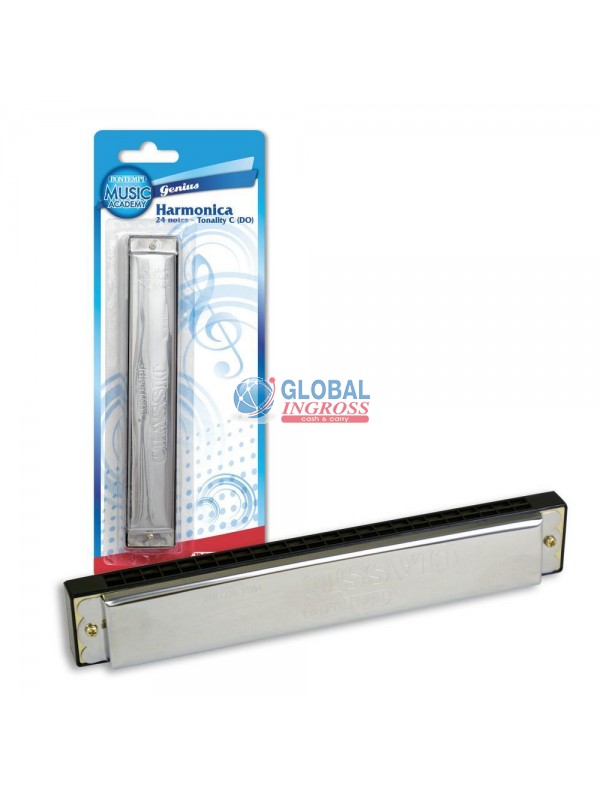 ARMONICA 24 NOTE METALLO