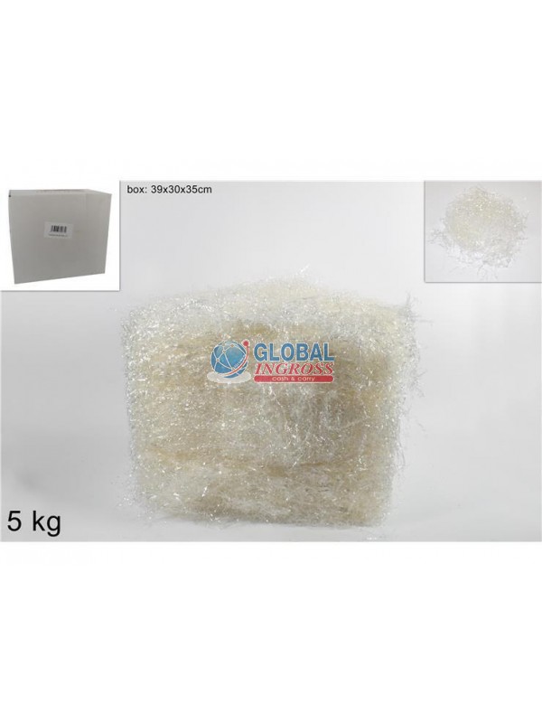 PAGLIA BALLETTA 5 Kg TRASPARENTE TRUCIOLO