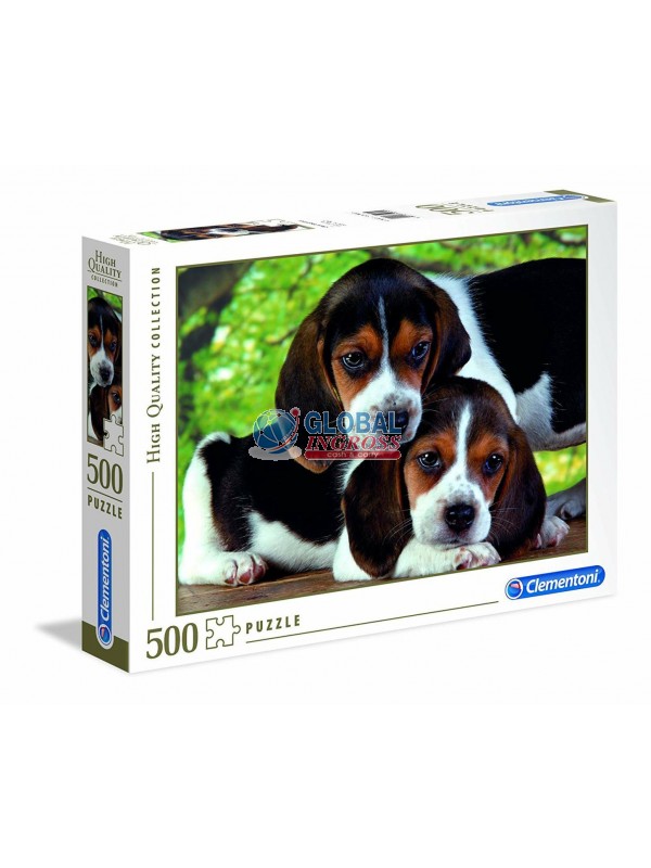 PUZZLE 500 CANI CLOSE TOGETHER.