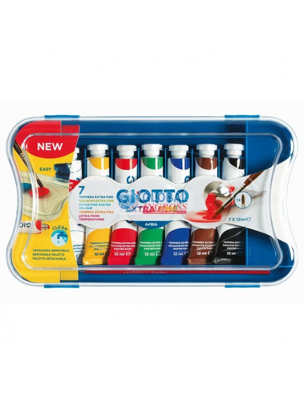 TEMPERA GIOTTO 12ml 7 TUBI