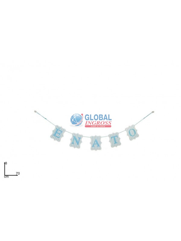 SCRITTA LEGNO E' NATO