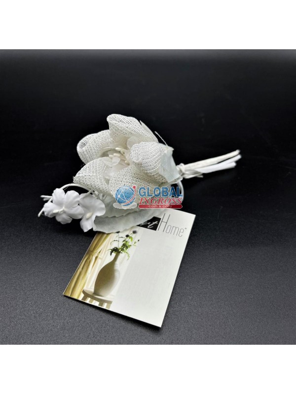 SPILLONE FIORE STELLA BIANCO