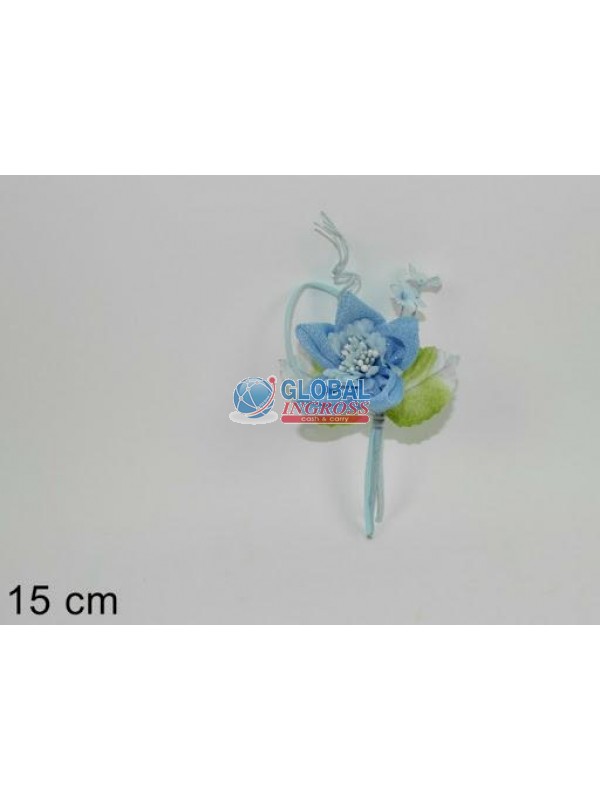 SPILLONE FIORE STELLA CELESTE