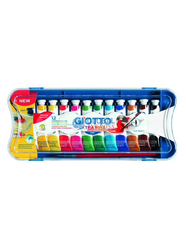 TEMPERA GIOTTO 12ml 12 TUBI