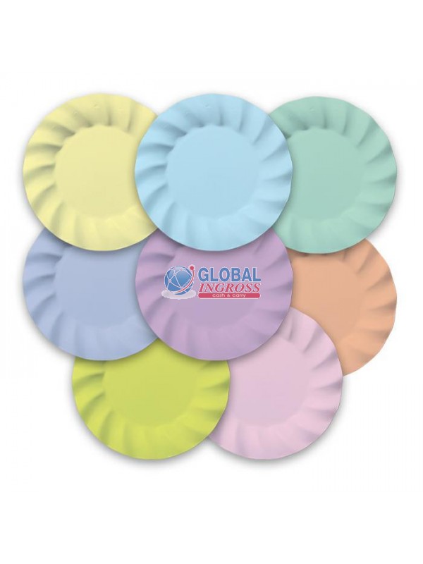 PIATTI SOFT RAINBOW 8pz20cm