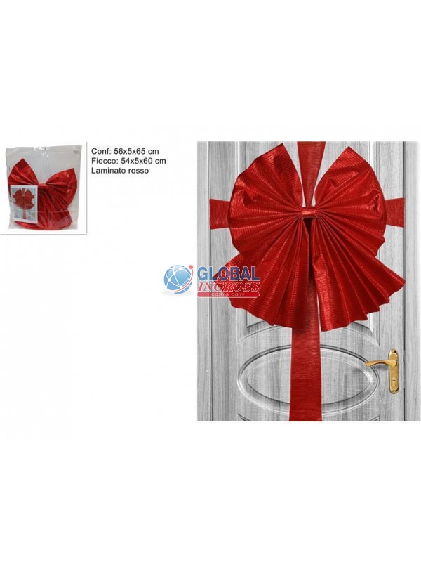 FIOCCO PER PORTA LAMINATO ROSSO