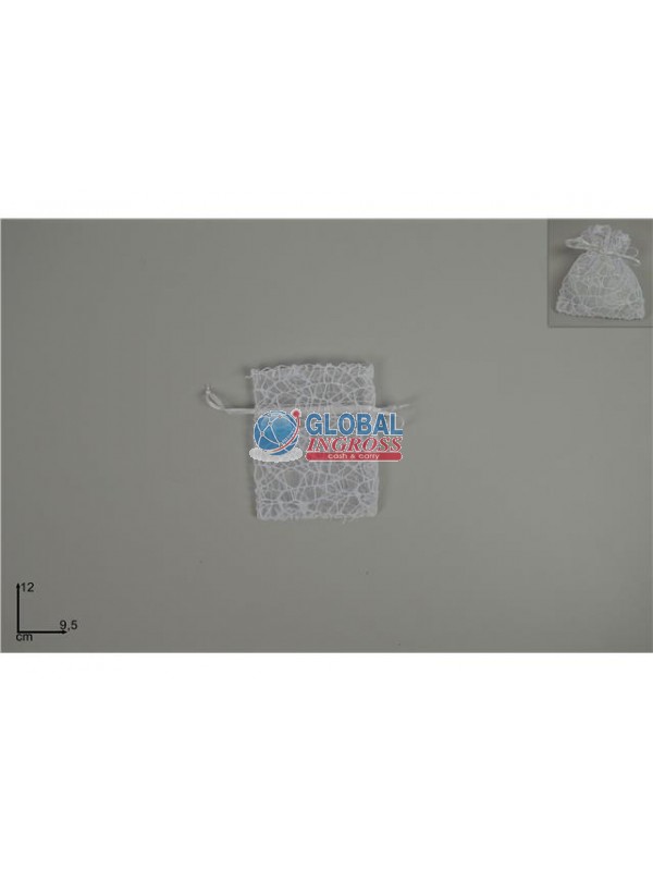 SACCHETTO SPIDER BIANCO9x12