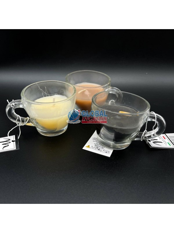 CANDELA IN TAZZINA MOKA