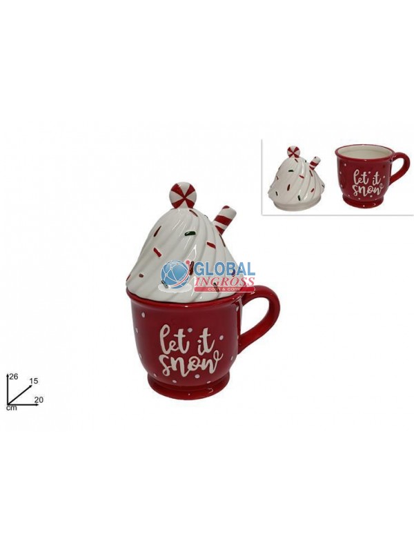 BARATTOLO DECORO CANDY 26cm