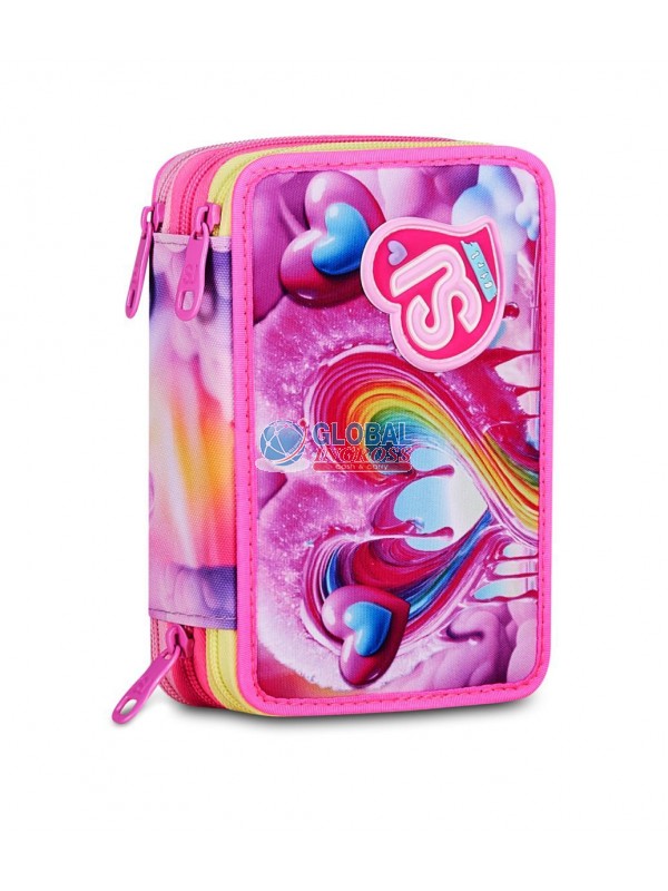 ASTUCCIO SEVEN JOYFUL PINS GIRL 3zip SJ