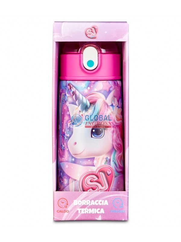 BORRACCIA ALLUMINIO SEVEN SJ GANG ANIMALI GIRL 3E2 460ml TERMICA