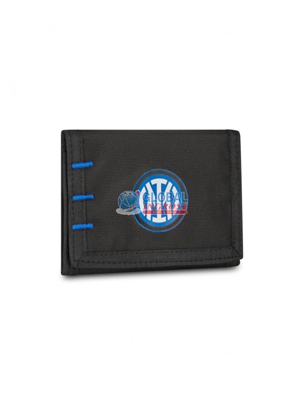 PORTAFOGLIO INTER VELCRO PALLA IN RETE