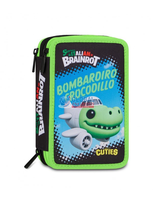 ASTUCCIO BRAINROT BOMBARDIRO CROCODILLO SKIFIDOL 3 ZIP