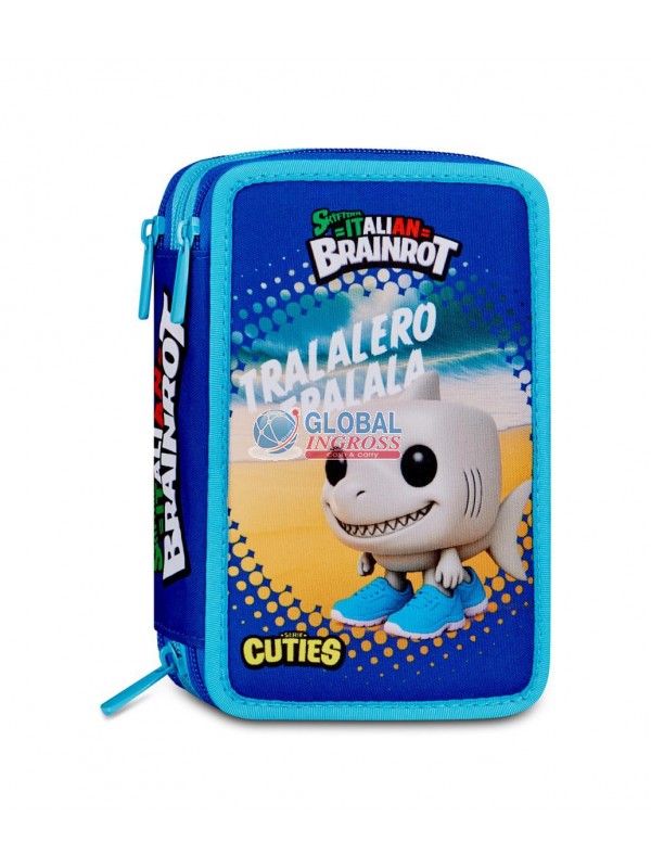 ASTUCCIO BRAINROT TRALALERO TRALALA SKIFIDOL 3 ZIP