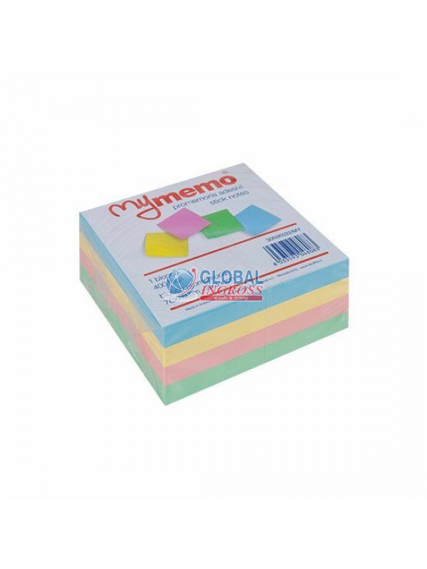 MY MEMO CUBO 76x76 PASTELLO