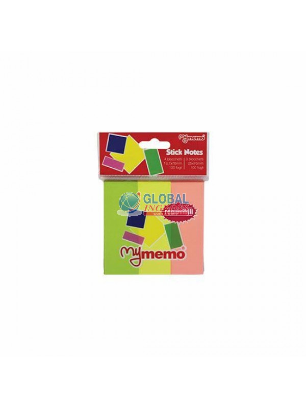 MY MEMO 3 INDEX CARTA 25x76