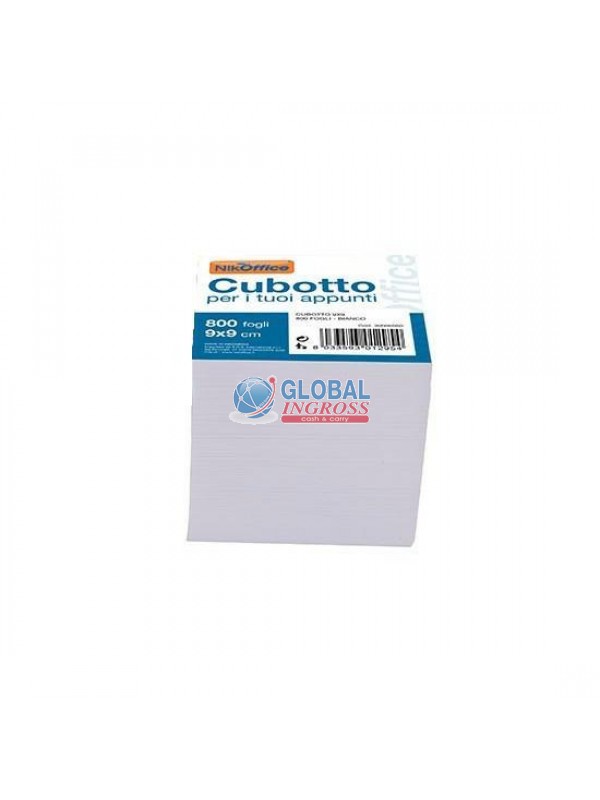 CUBO BIANCO 9x9 800ff.